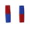 Dowling Magnets North/South Bar Magnets 3in, Red/Blue Poles, PK6 712 - alternate 2